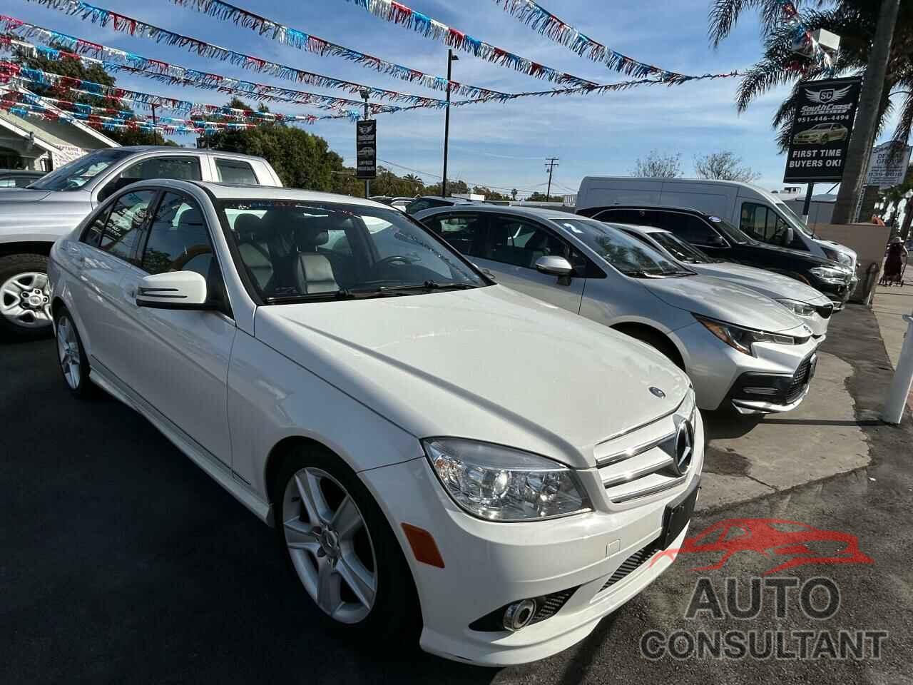 MERCEDES-BENZ C-CLASS 2010 - WDDGF5EB7AR086690