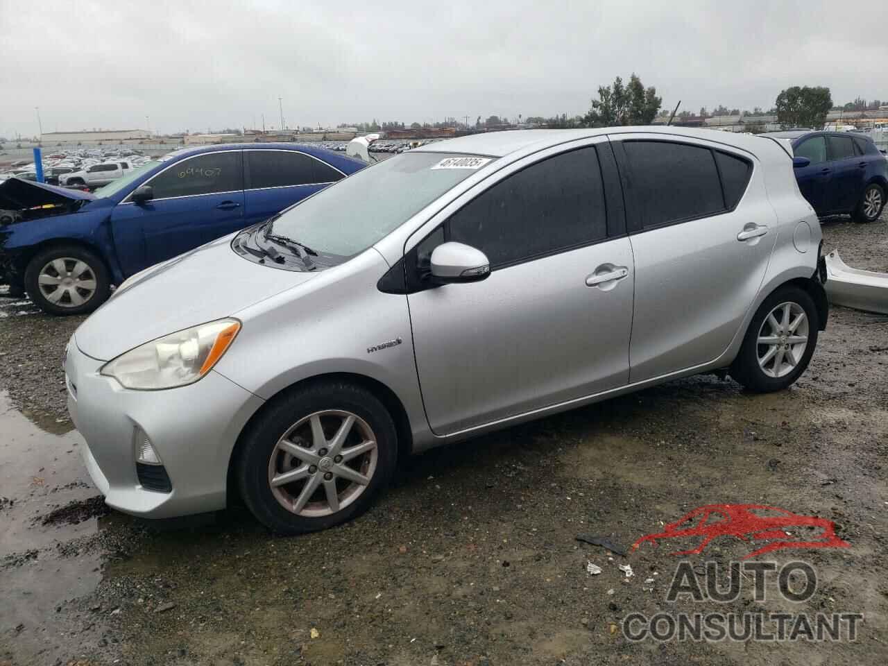 TOYOTA PRIUS 2012 - JTDKDTB38C1523402