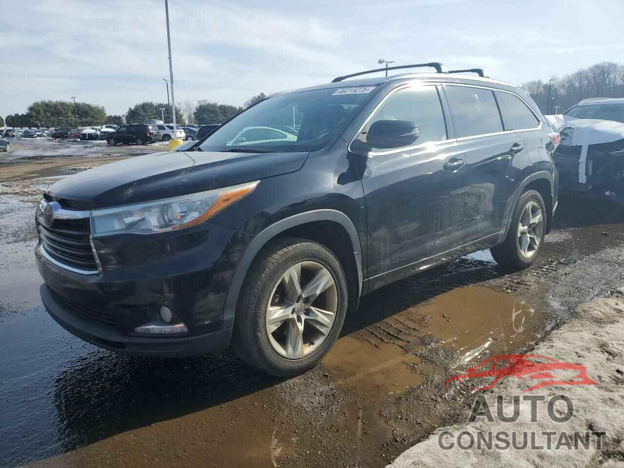 TOYOTA HIGHLANDER 2015 - 5TDDKRFH4FS107345