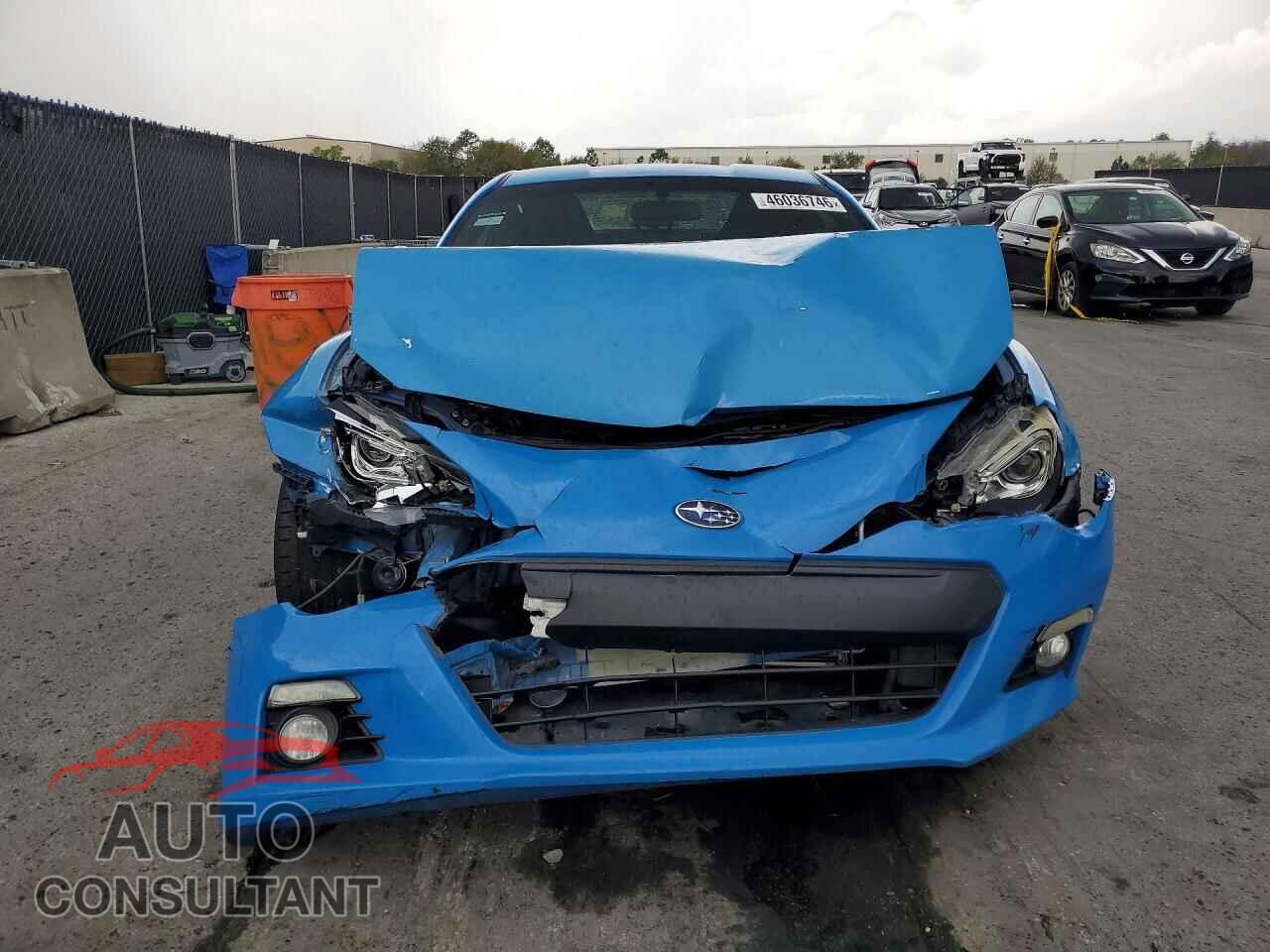 SUBARU BRZ 2016 - JF1ZCAC19G9600536