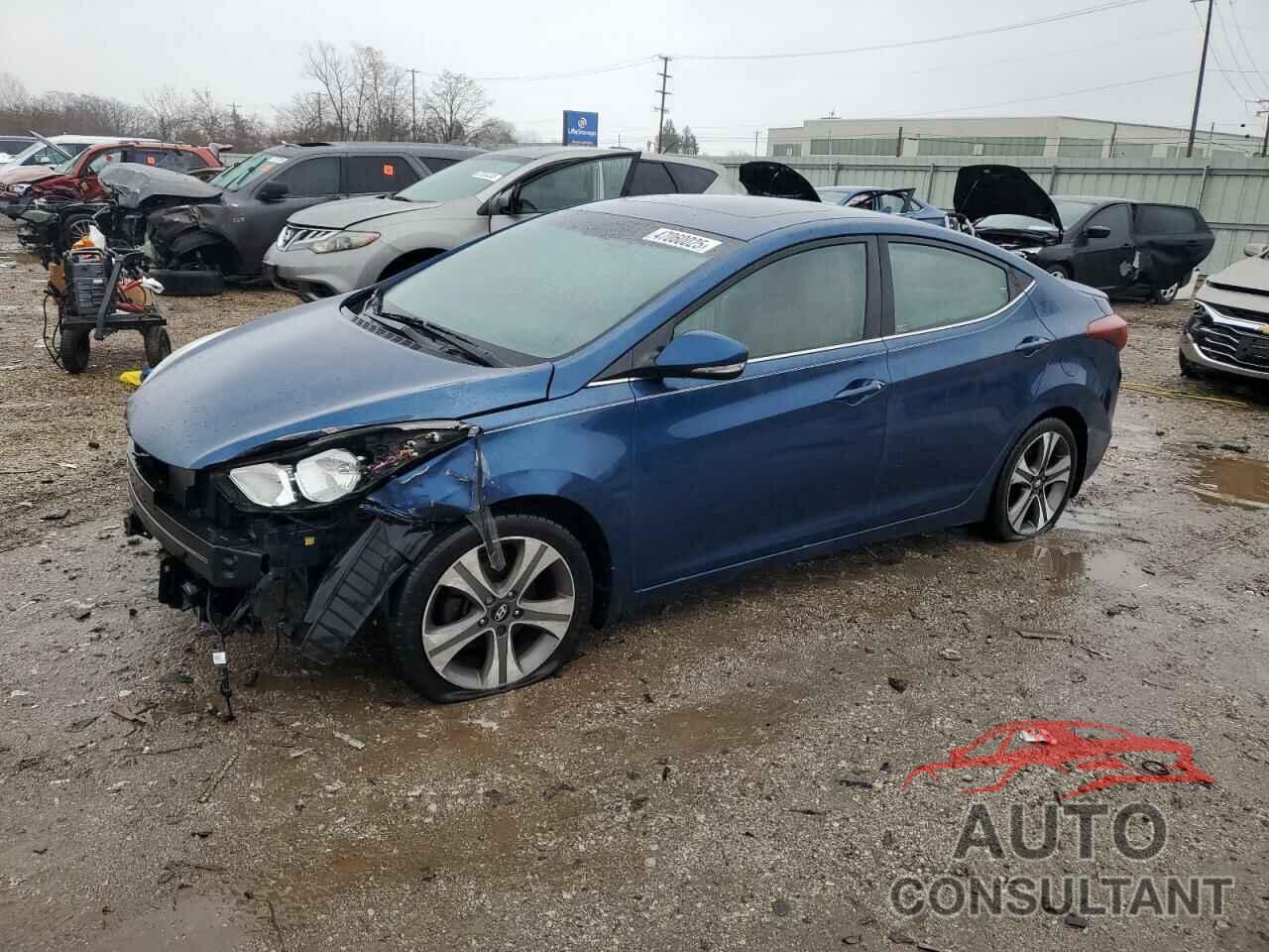 HYUNDAI ELANTRA 2015 - KMHDH4AH6FU342698