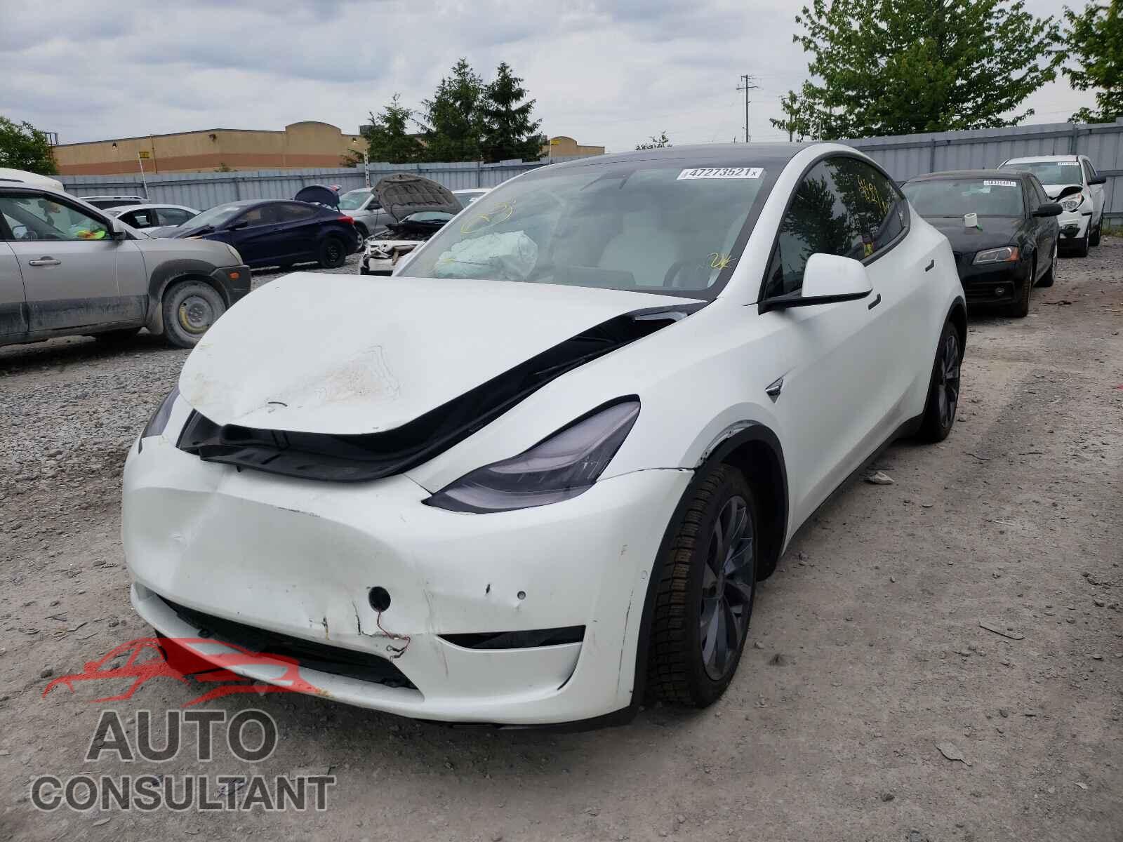TESLA MODEL Y 2021 - 5YJYGDEF8MF070260