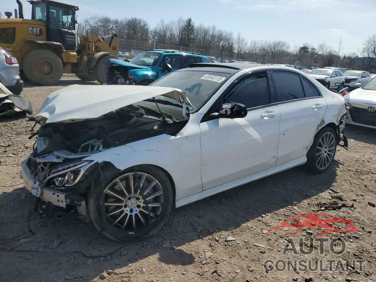MERCEDES-BENZ C-CLASS 2018 - 55SWF6EB6JU247434