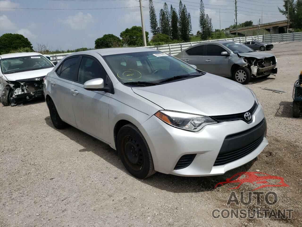 TOYOTA COROLLA 2016 - 2T1BURHE9GC624316