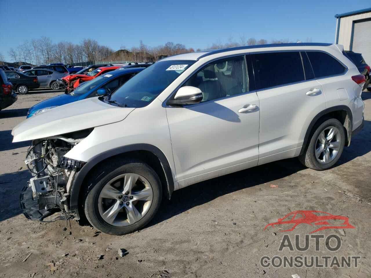 TOYOTA HIGHLANDER 2018 - 5TDDZRFH1JS833006