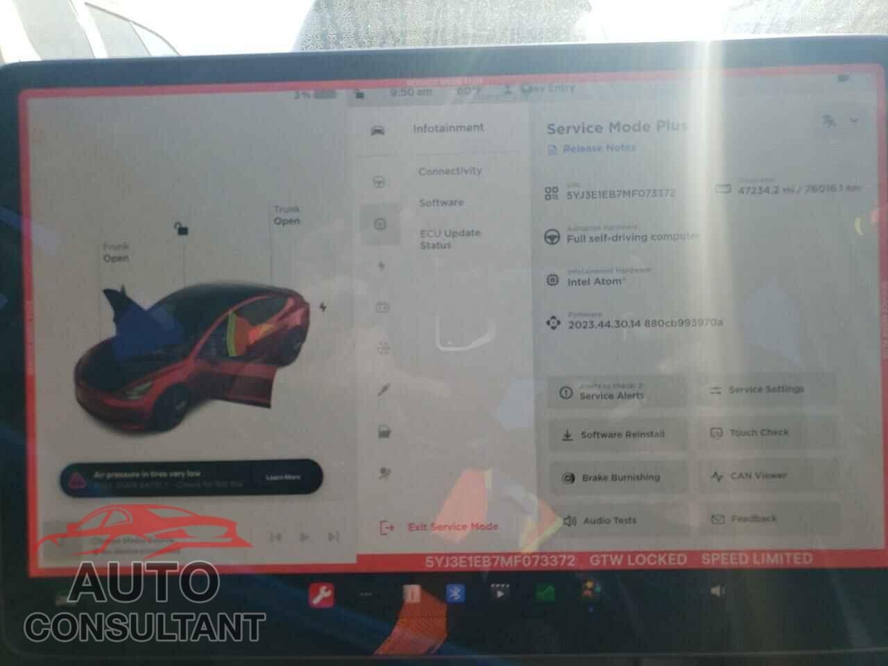 TESLA MODEL 3 2021 - 5YJ3E1EB7MF073372