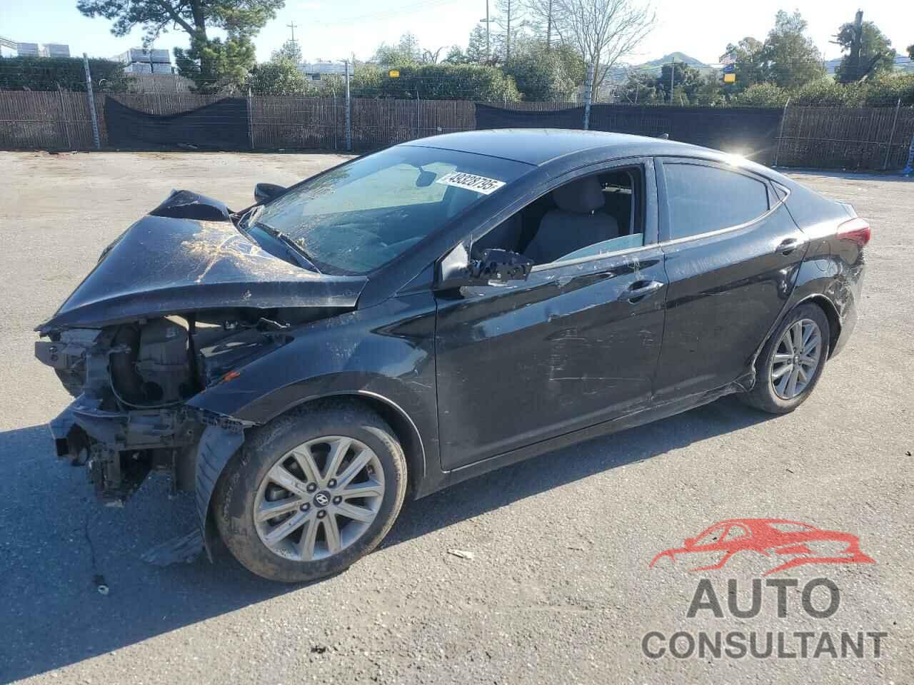 HYUNDAI ELANTRA 2014 - KMHDH4AE1EU062417