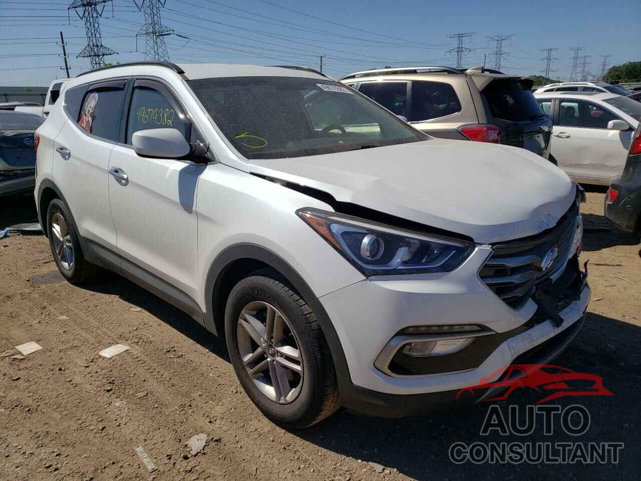 HYUNDAI SANTA FE 2017 - 5XYZUDLB8HG424080