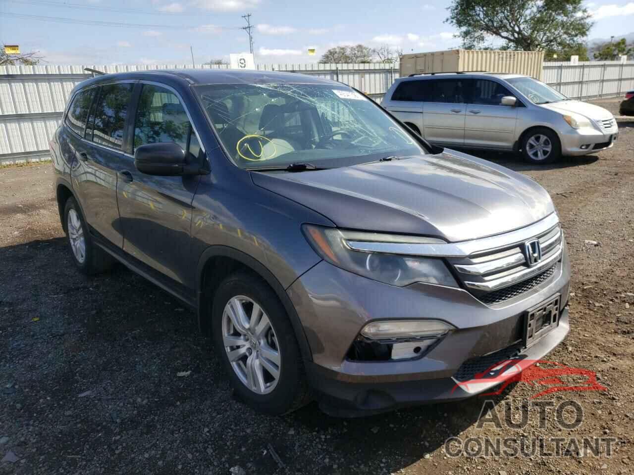 HONDA PILOT 2016 - 5FNYF5H13GB020380