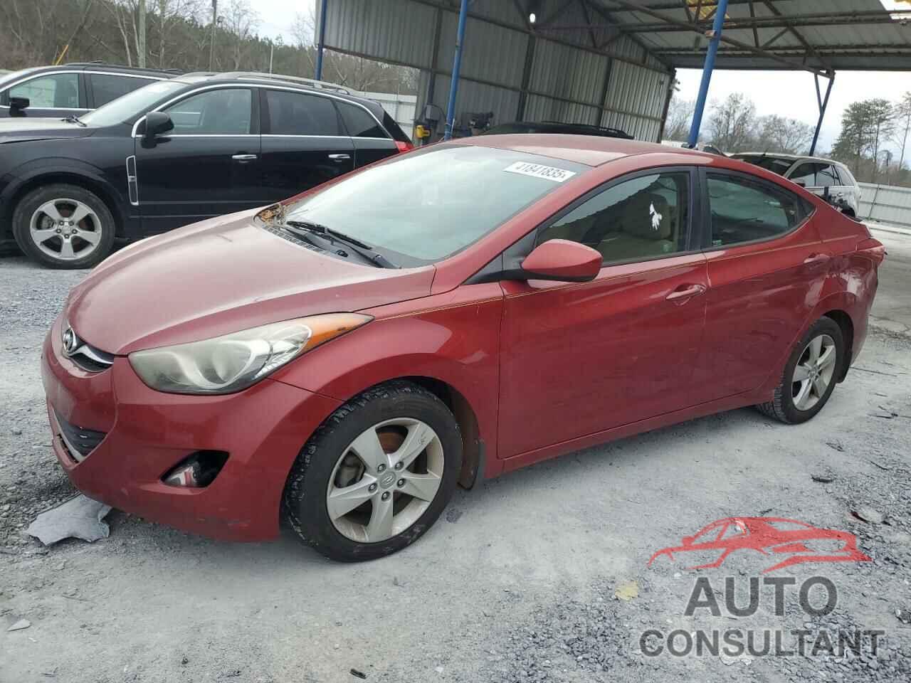 HYUNDAI ELANTRA 2013 - KMHDH4AE8DU550021