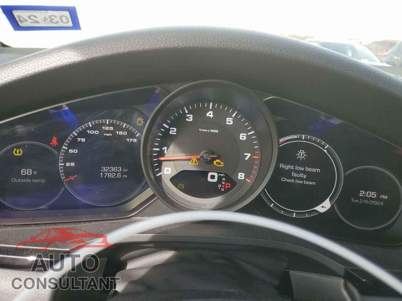 PORSCHE CAYENNE 2020 - WP1AA2AY3LDA05934