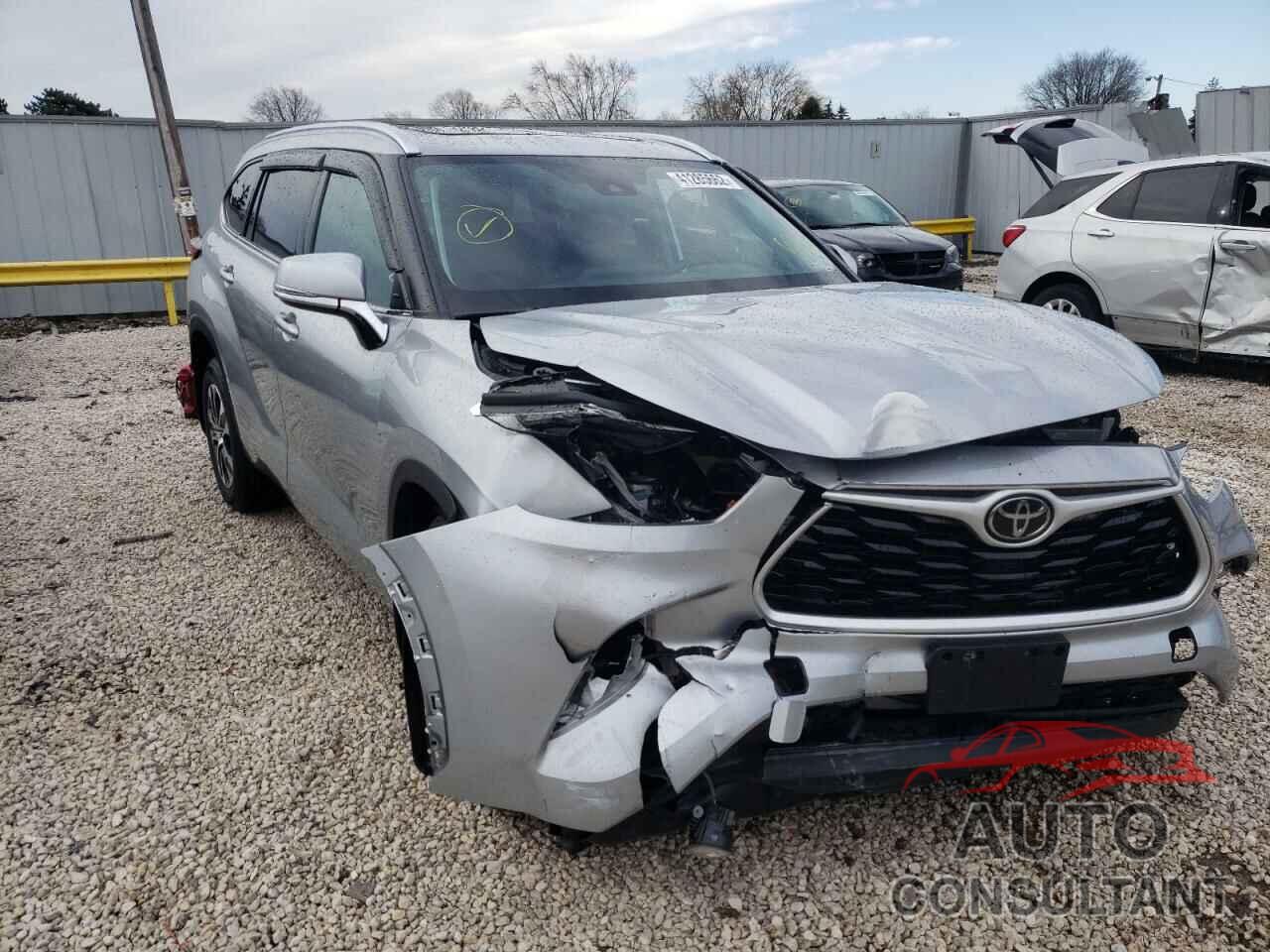TOYOTA HIGHLANDER 2021 - 5TDGZRBH9MS057117