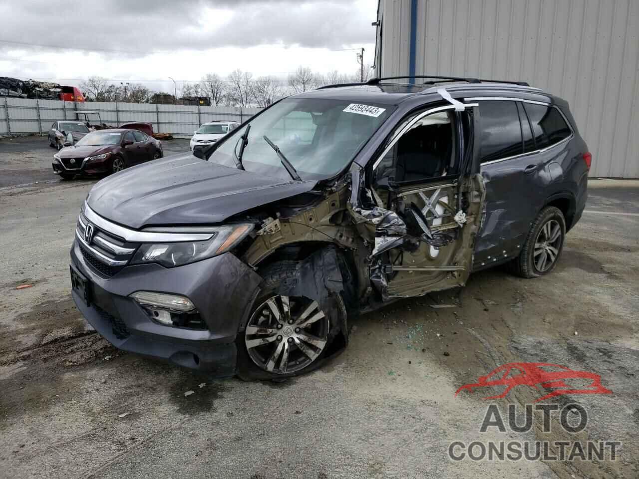 HONDA PILOT 2017 - 5FNYF6H57HB016312