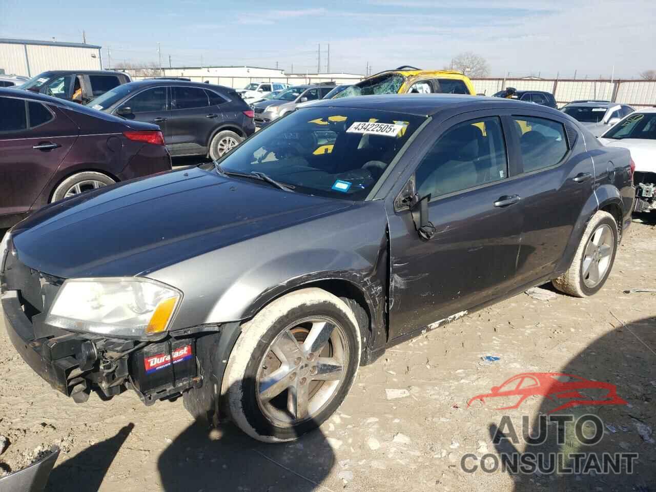 DODGE AVENGER 2013 - 1C3CDZAB8DN658250