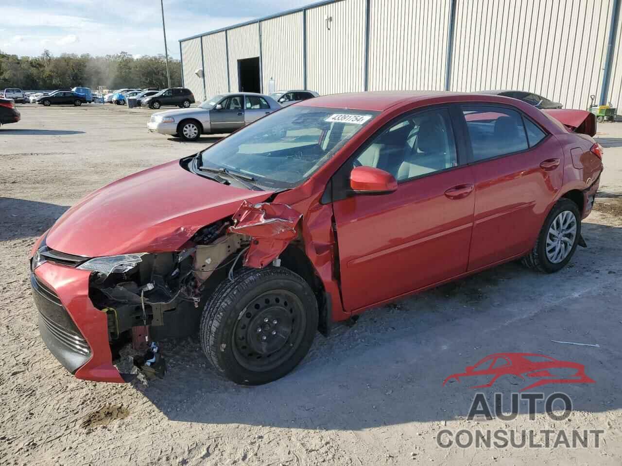 TOYOTA COROLLA 2017 - 2T1BURHE1HC782201