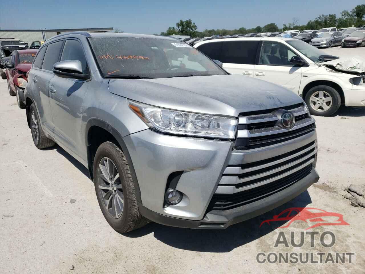 TOYOTA HIGHLANDER 2017 - 5TDJZRFH5HS469590