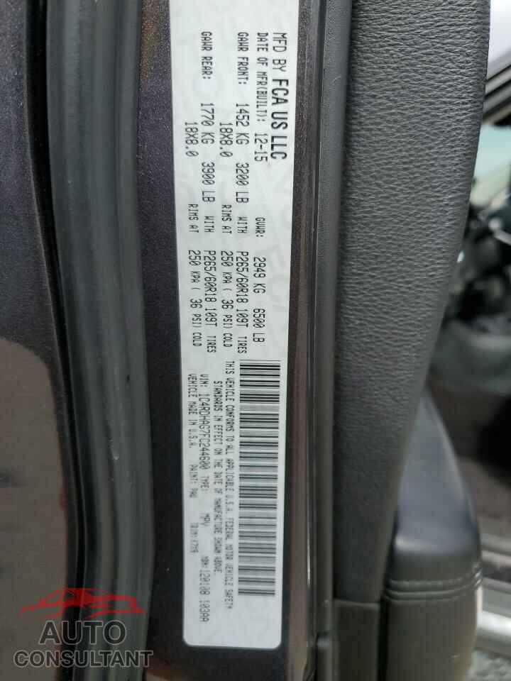 DODGE DURANGO 2015 - 1C4RDHAG7FC244600