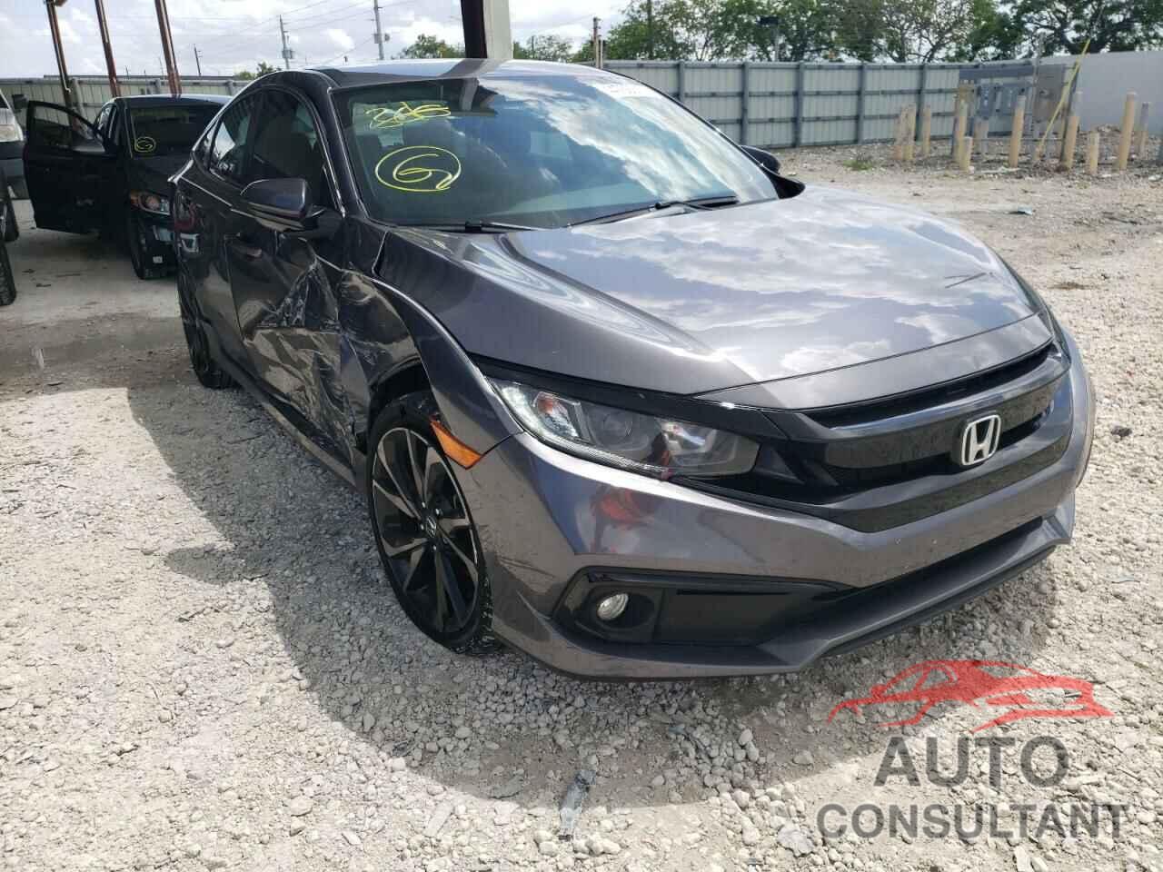 HONDA CIVIC 2019 - 2HGFC2F81KH581194