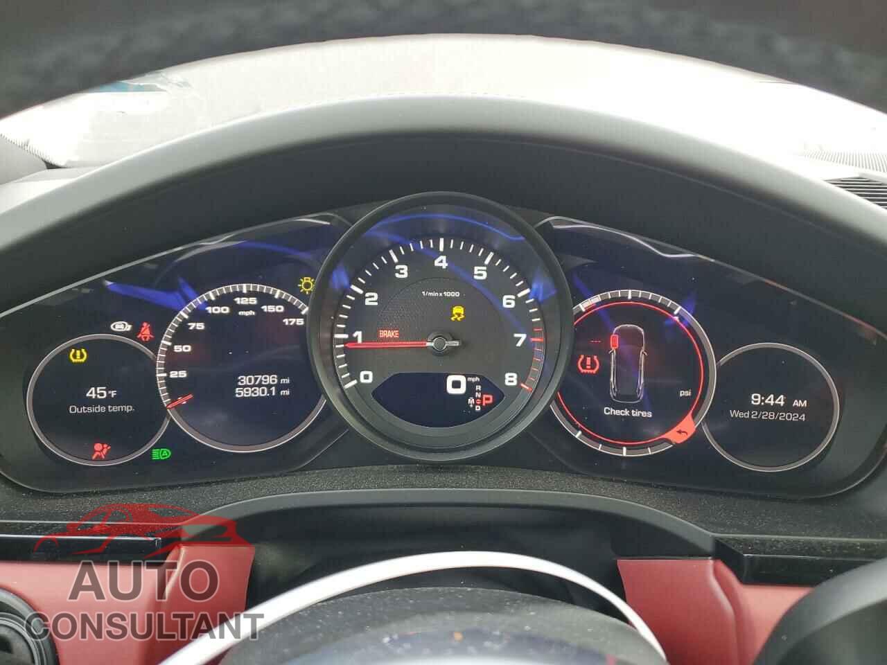 PORSCHE CAYENNE 2020 - WP1AA2AY1LDA00330