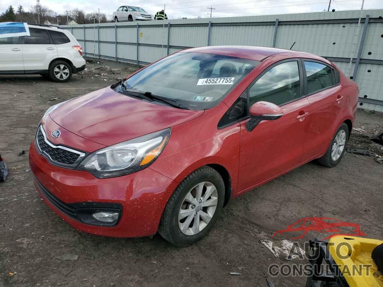 KIA RIO 2013 - KNADN4A38D6116095