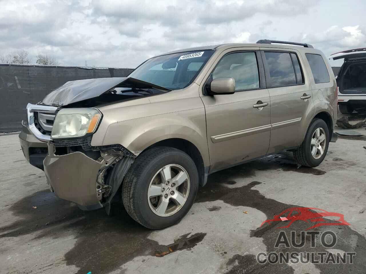 HONDA PILOT 2010 - 5FNYF4H59AB035700