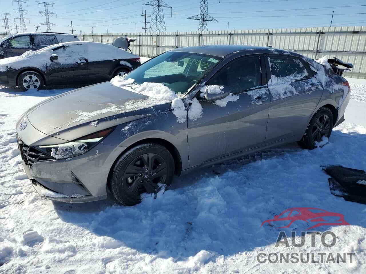 HYUNDAI ELANTRA 2021 - KMHLS4AG8MU103509