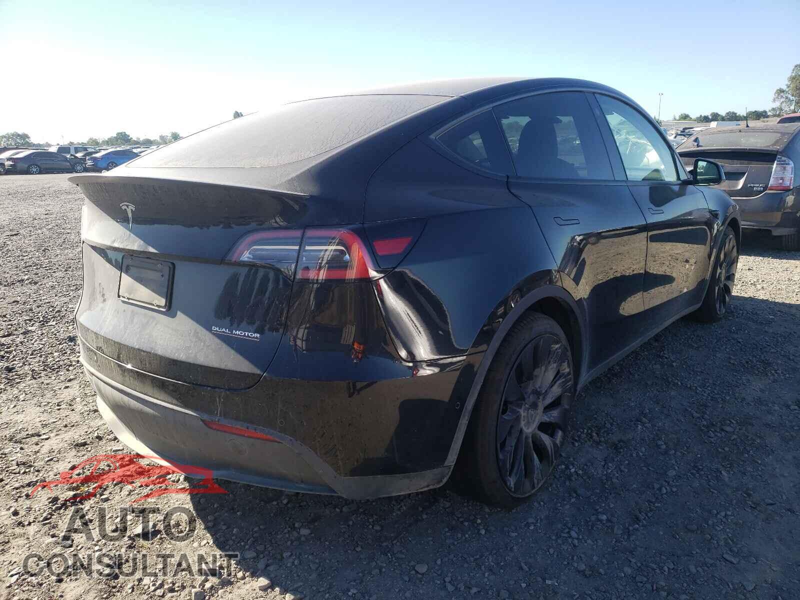 TESLA MODEL Y 2021 - 5YJYGDEF4MF098783
