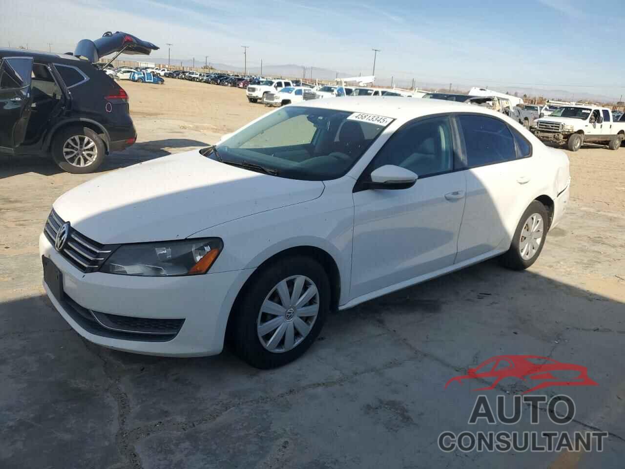 VOLKSWAGEN PASSAT 2012 - 1VWAP7A34CC062972