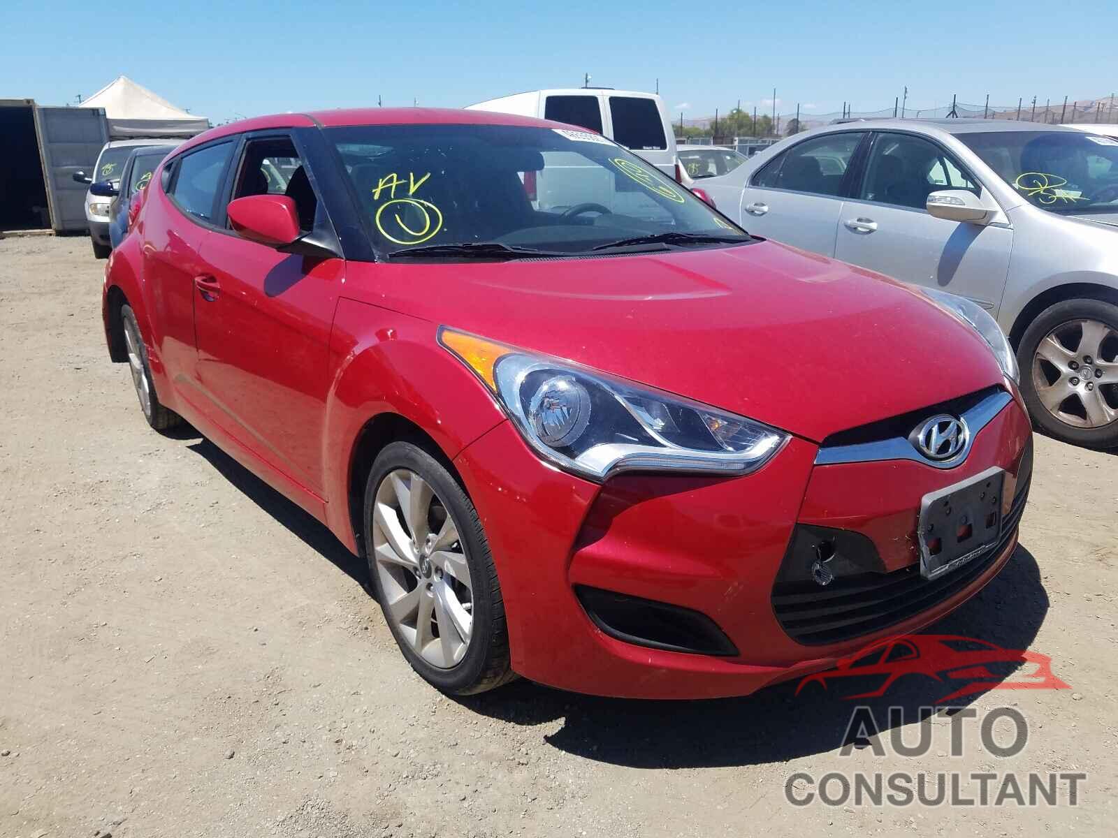 HYUNDAI VELOSTER 2016 - KMHTC6AD4GU288452