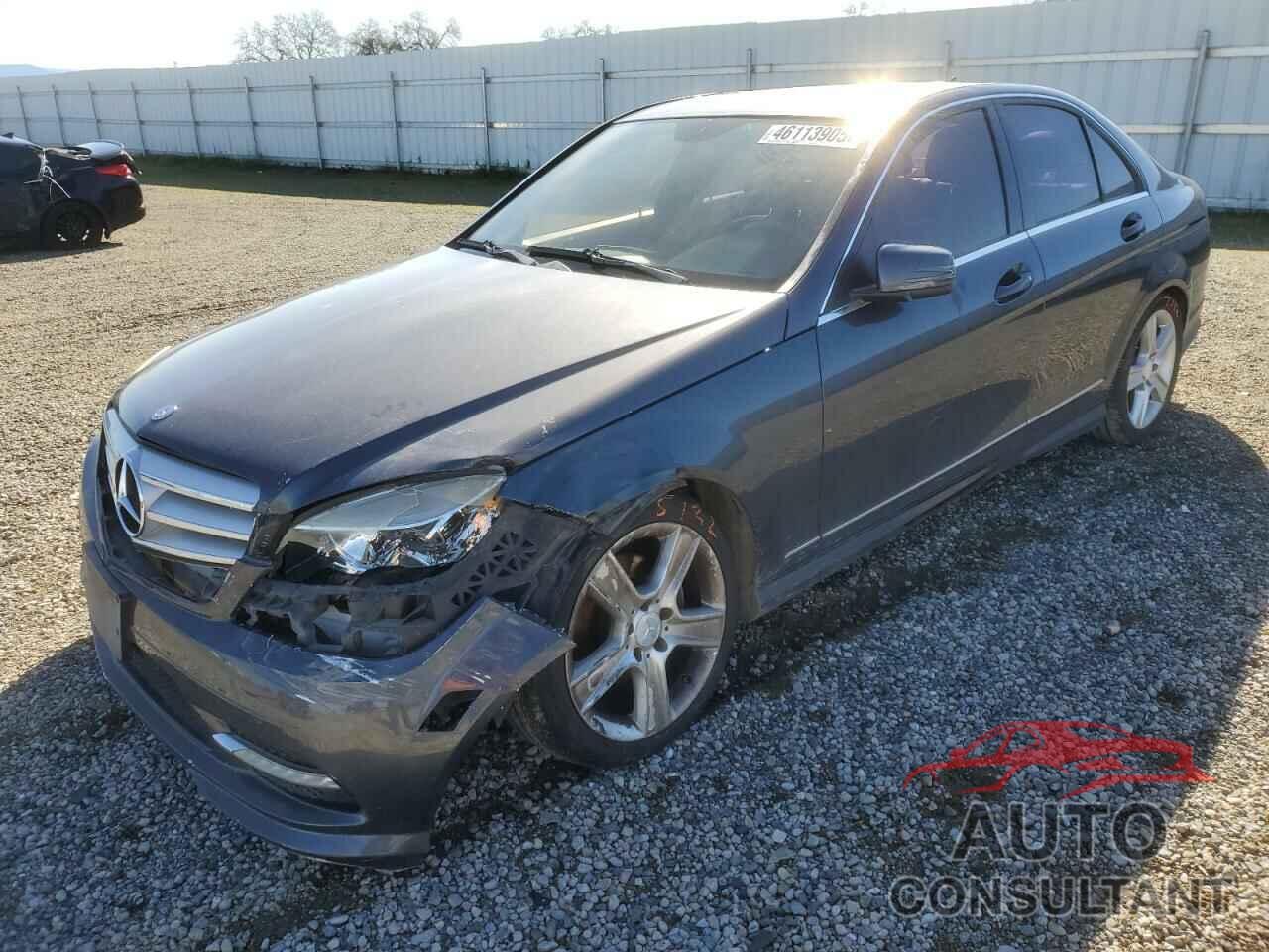 MERCEDES-BENZ C-CLASS 2011 - WDDGF5EB2BR153374