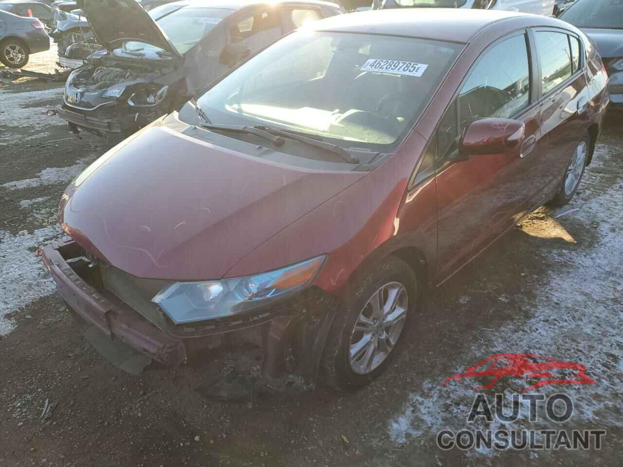 HONDA INSIGHT 2010 - JHMZE2H78AS006428