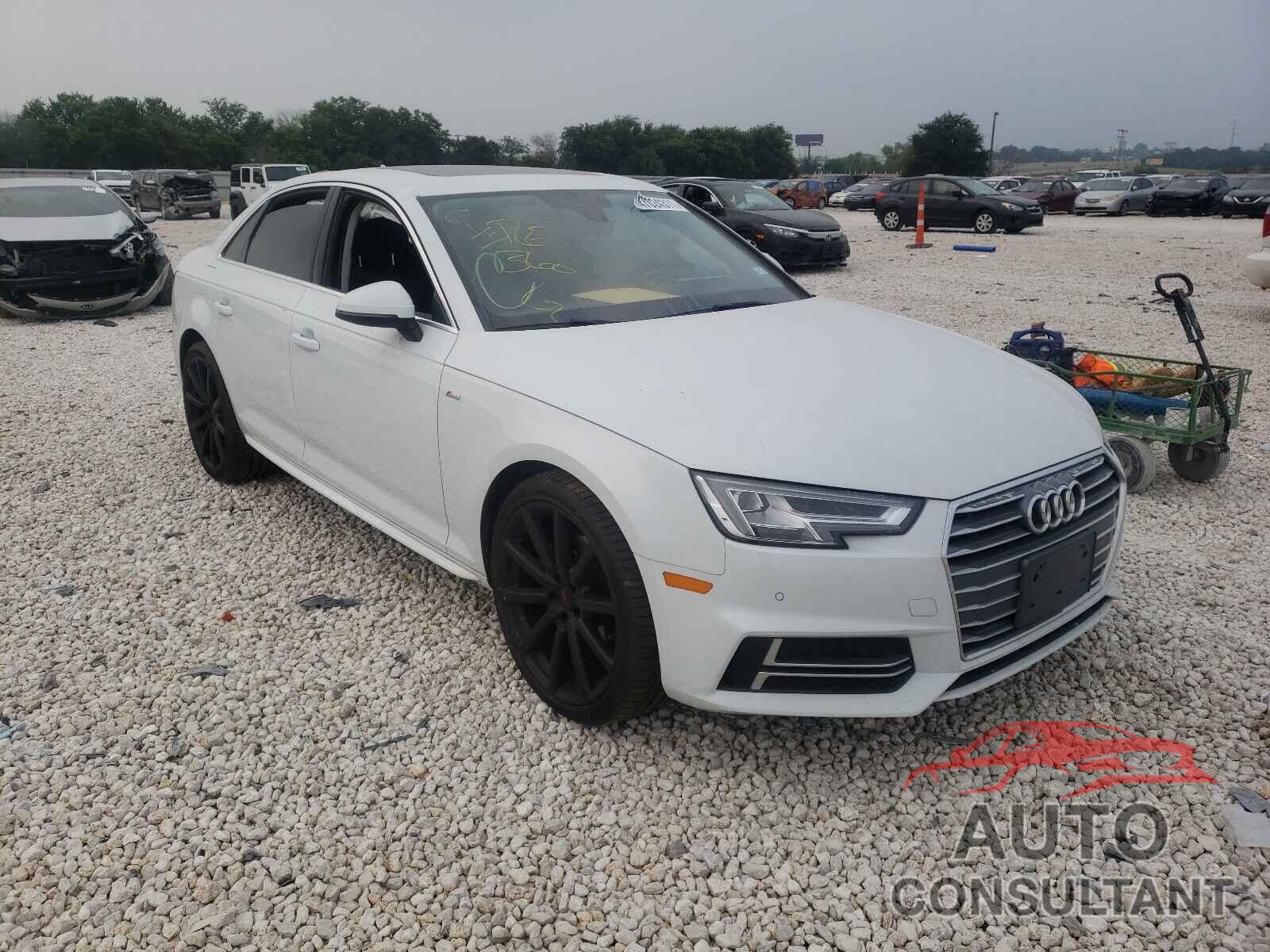 AUDI A4 2018 - WAULMAF40JA218255