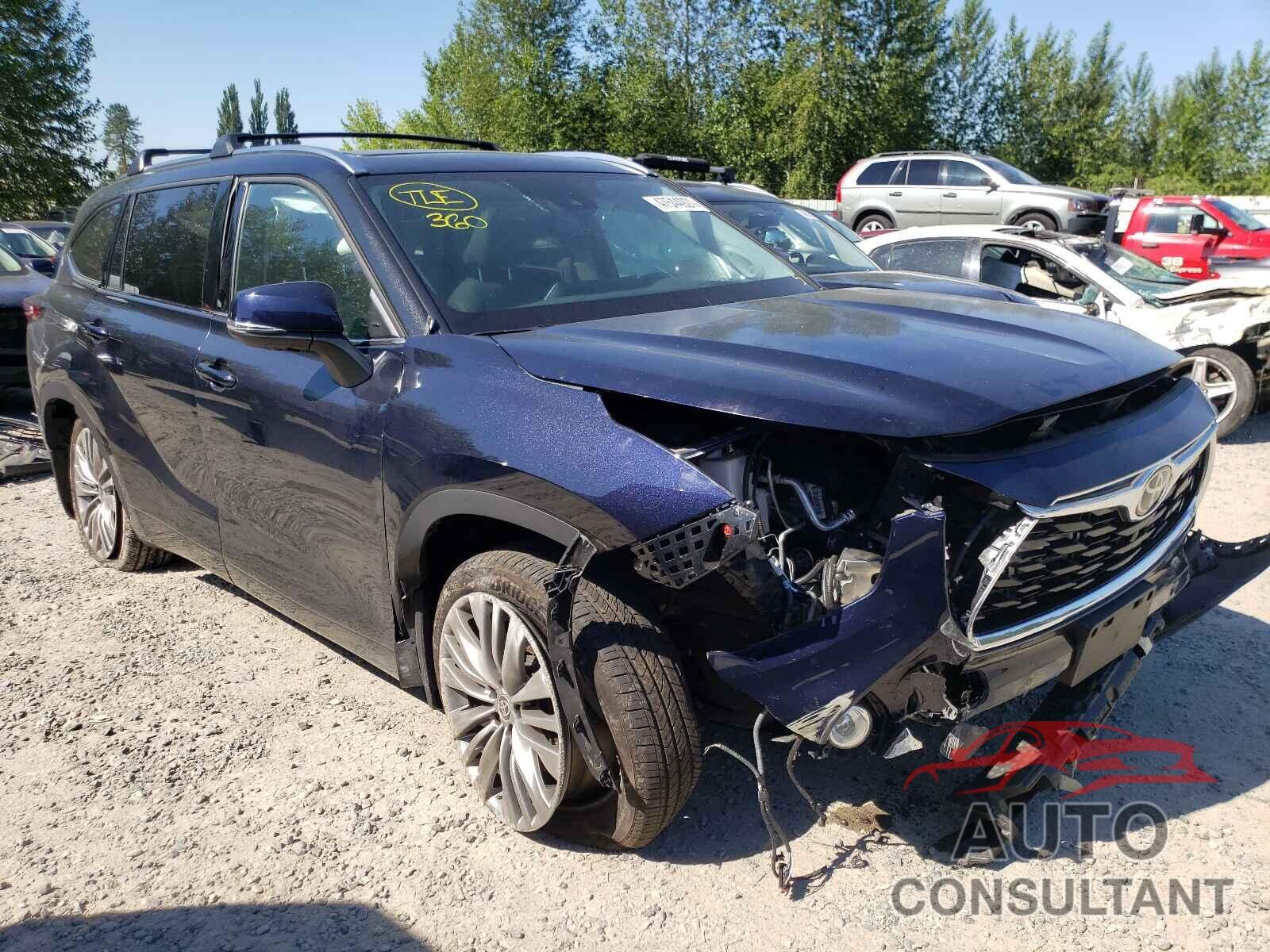 TOYOTA HIGHLANDER 2020 - 5TDFZRBH4LS035794