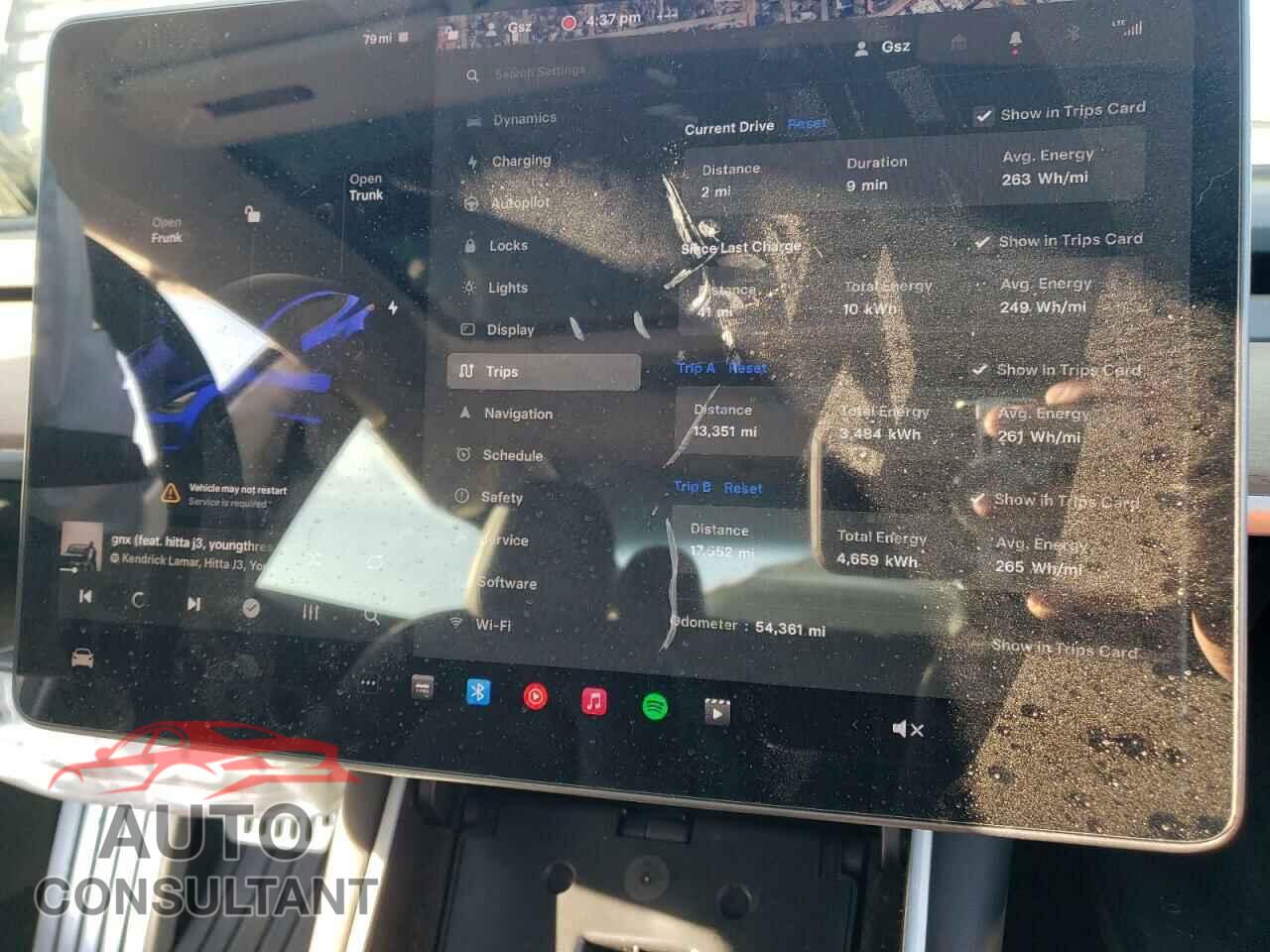TESLA MODEL 3 2019 - 5YJ3E1EA7KF482542