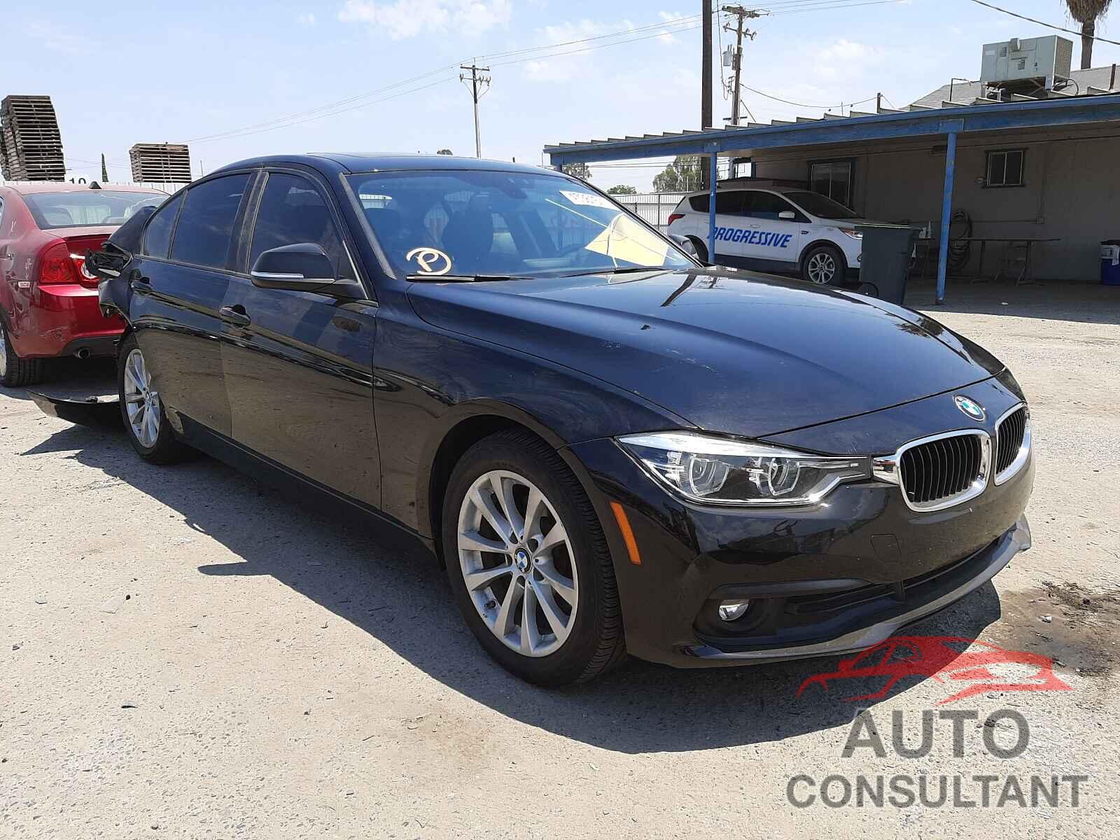 BMW 3 SERIES 2018 - WBA8E5G50JNV02186