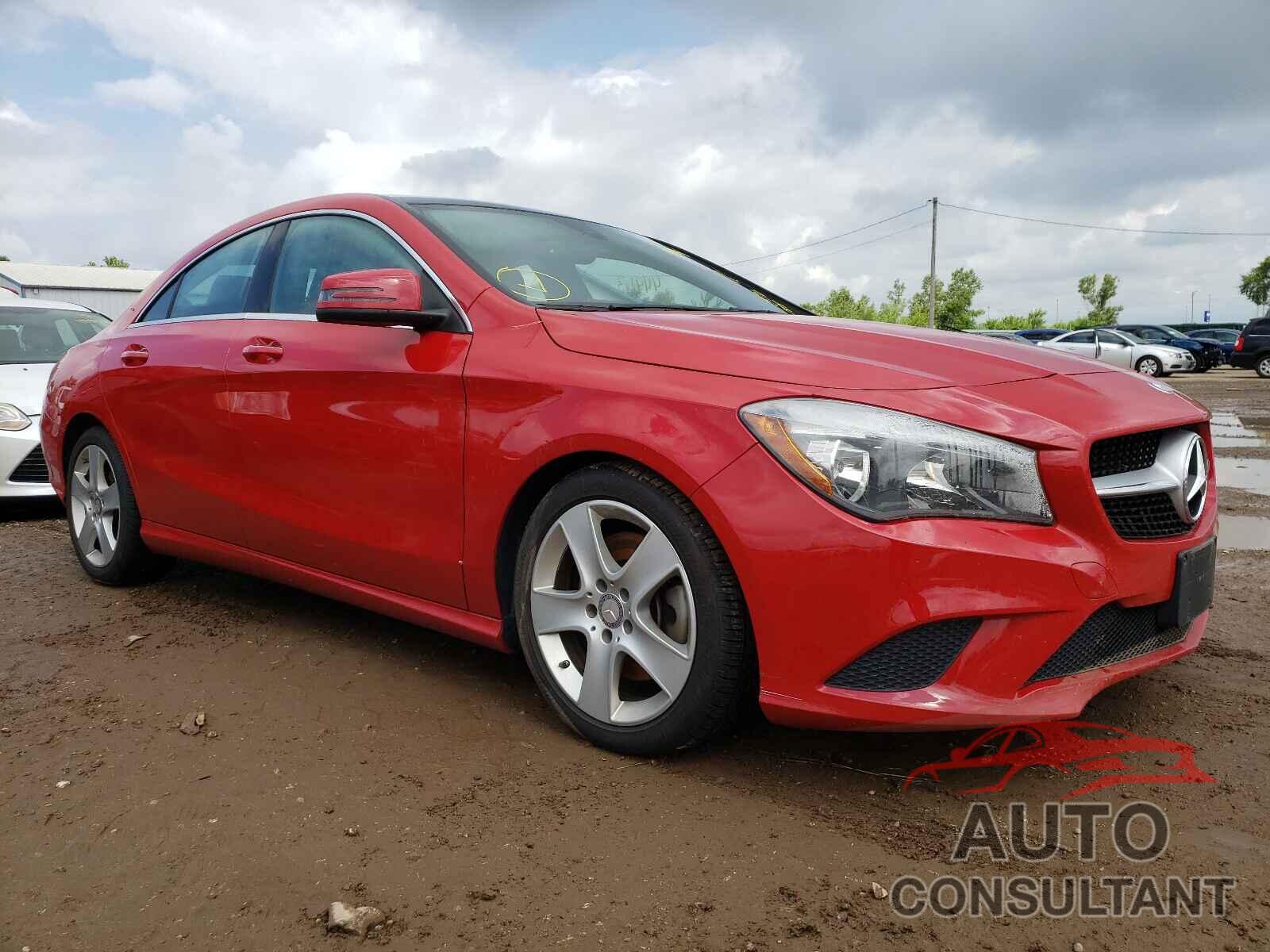 MERCEDES-BENZ CLA-CLASS 2016 - WDDSJ4GB4GN376188