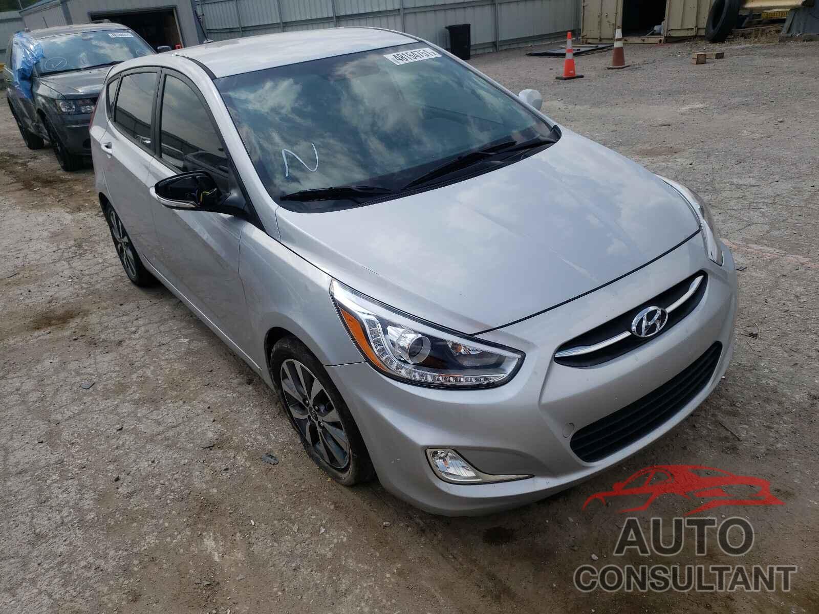 HYUNDAI ACCENT 2017 - KMHCU5AE3HU333480