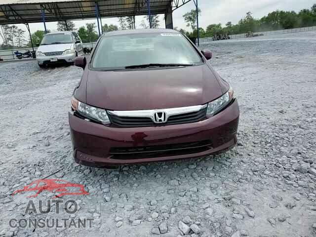 HONDA CIVIC 2012 - 19XFB2F55CE102392