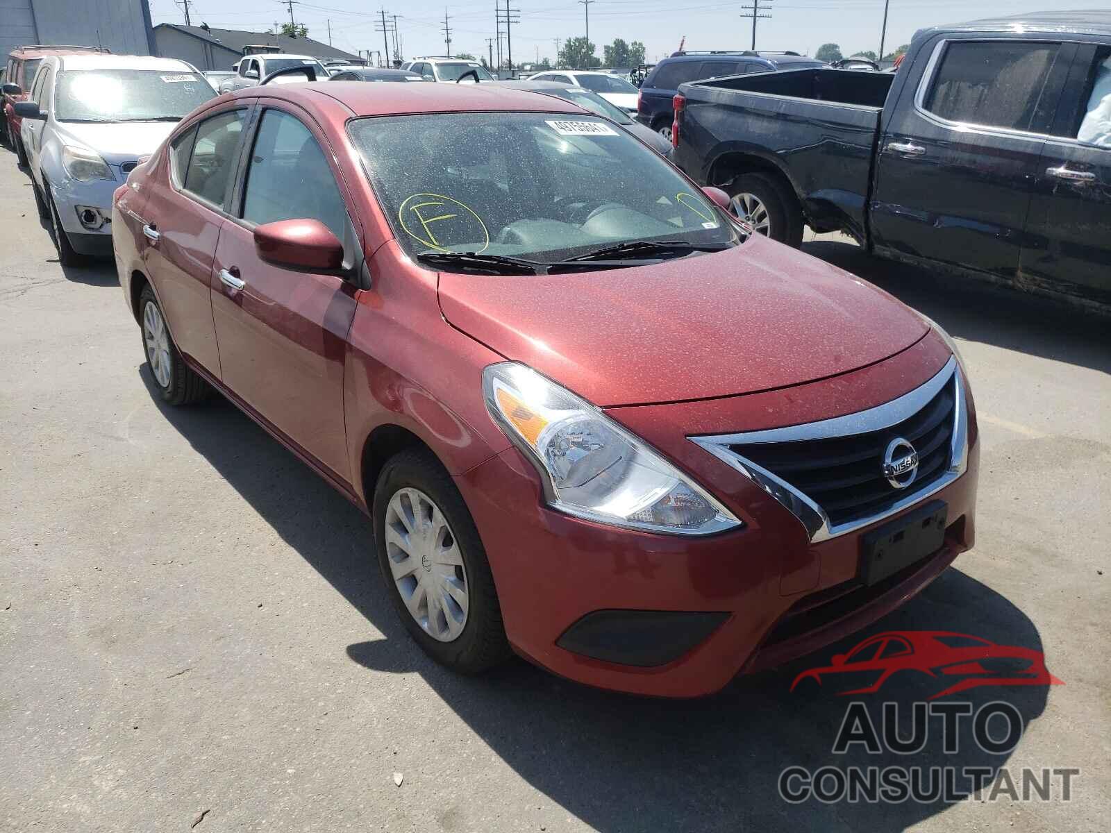 NISSAN VERSA 2017 - 3N1CN7AP8HL809265