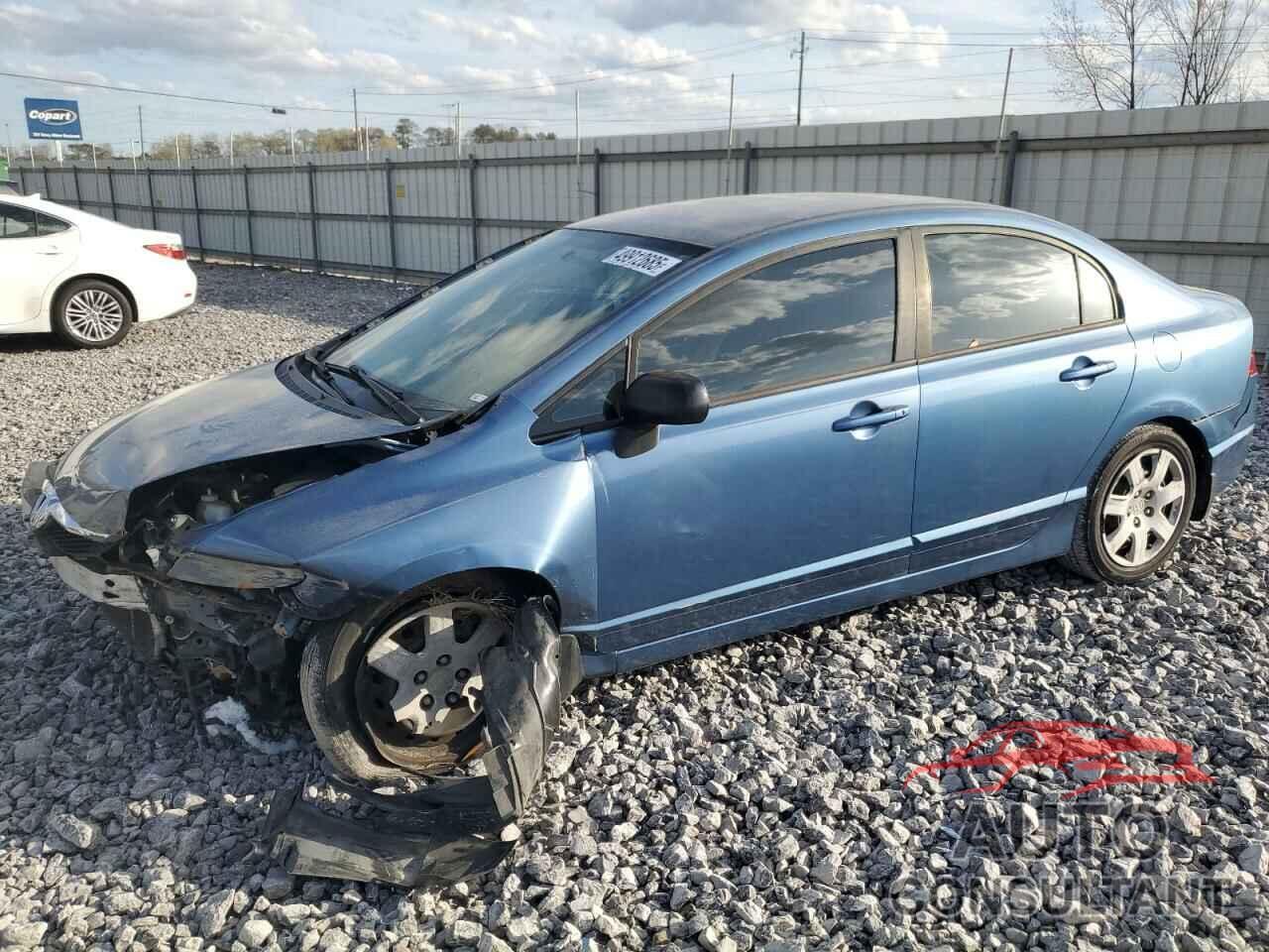 HONDA CIVIC 2009 - 19XFA16539E006606