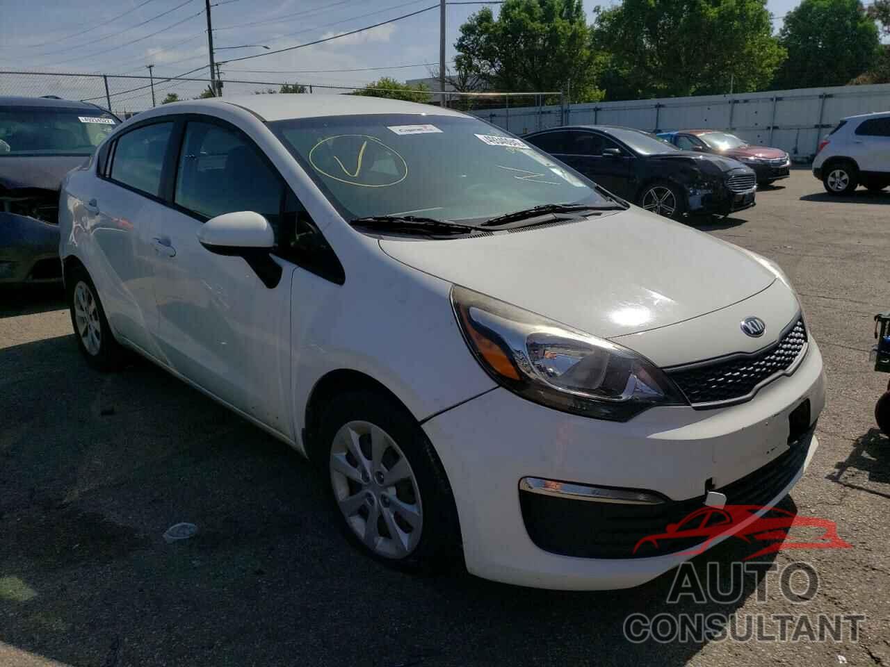 KIA RIO 2016 - KNADM4A35G6641946