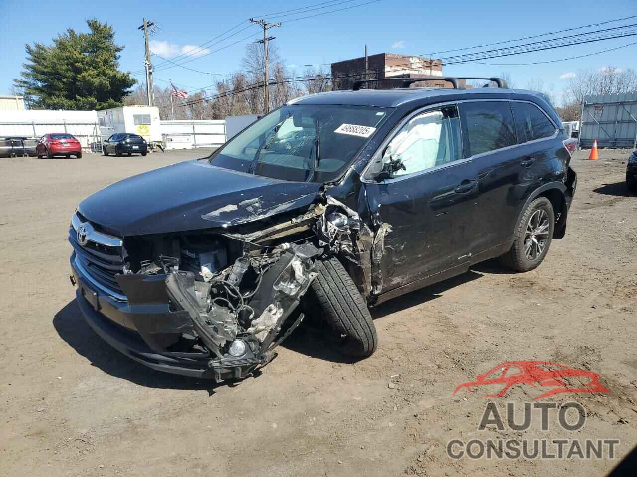TOYOTA HIGHLANDER 2016 - 5TDJKRFH1GS252461