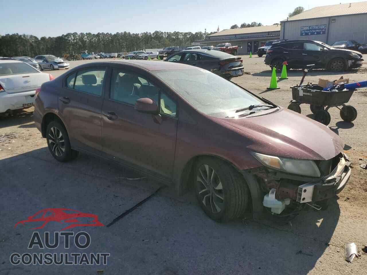 HONDA CIVIC 2013 - 2HGFB2F86DH526276