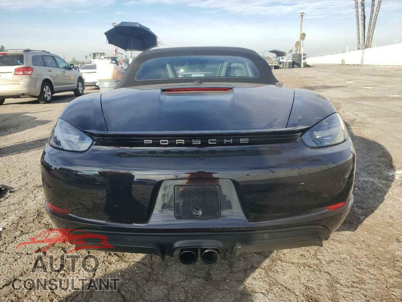 PORSCHE BOXSTER 2018 - WP0CB2A8XJS228861