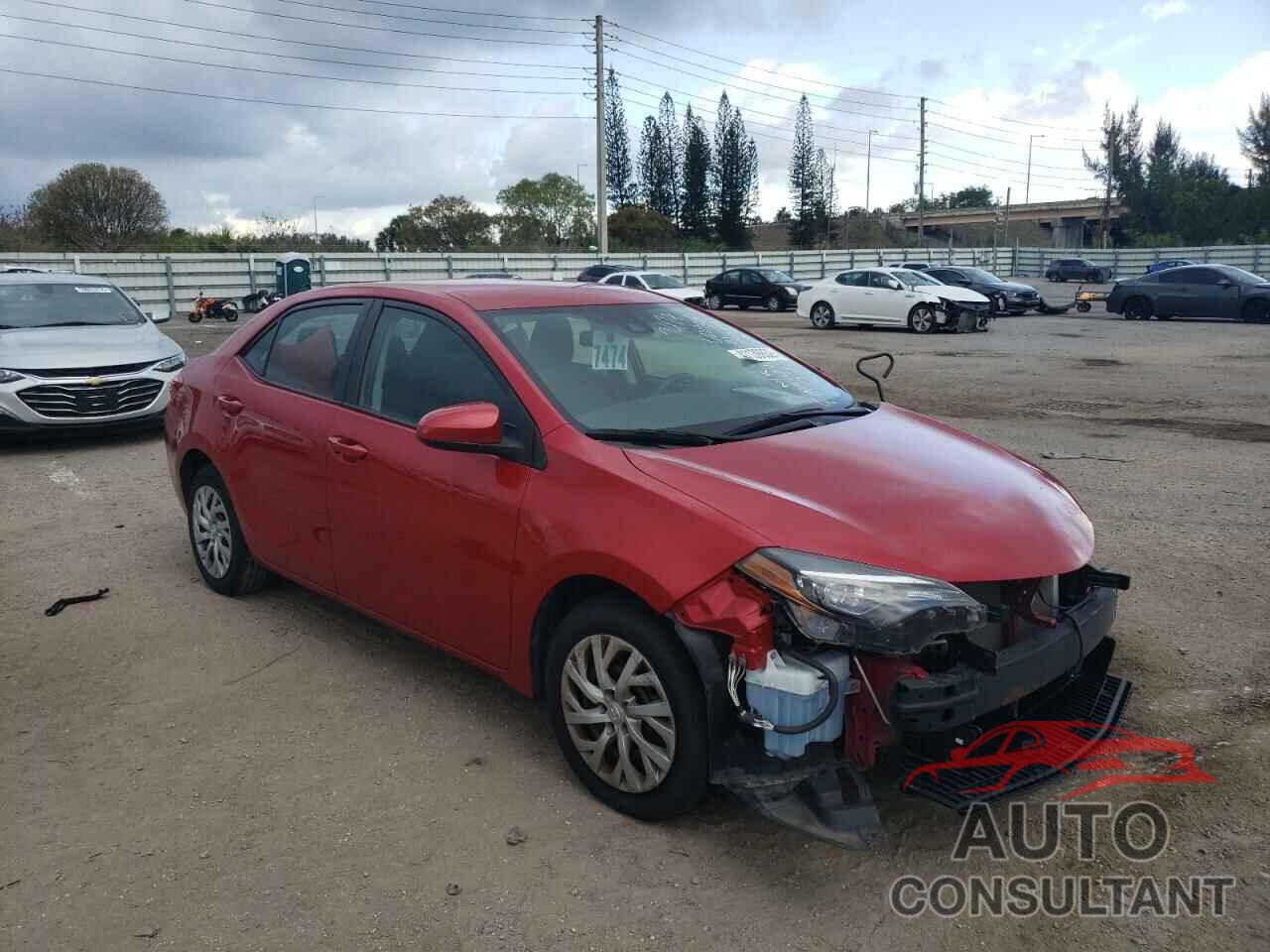 TOYOTA COROLLA 2018 - 2T1BURHE2JC102926