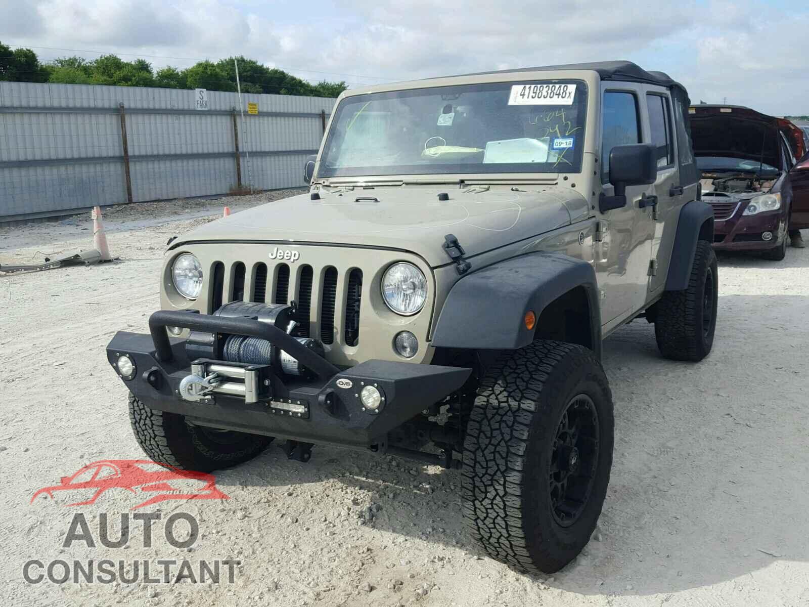 JEEP WRANGLER 2017 - 1C4BJWDG3HL664092