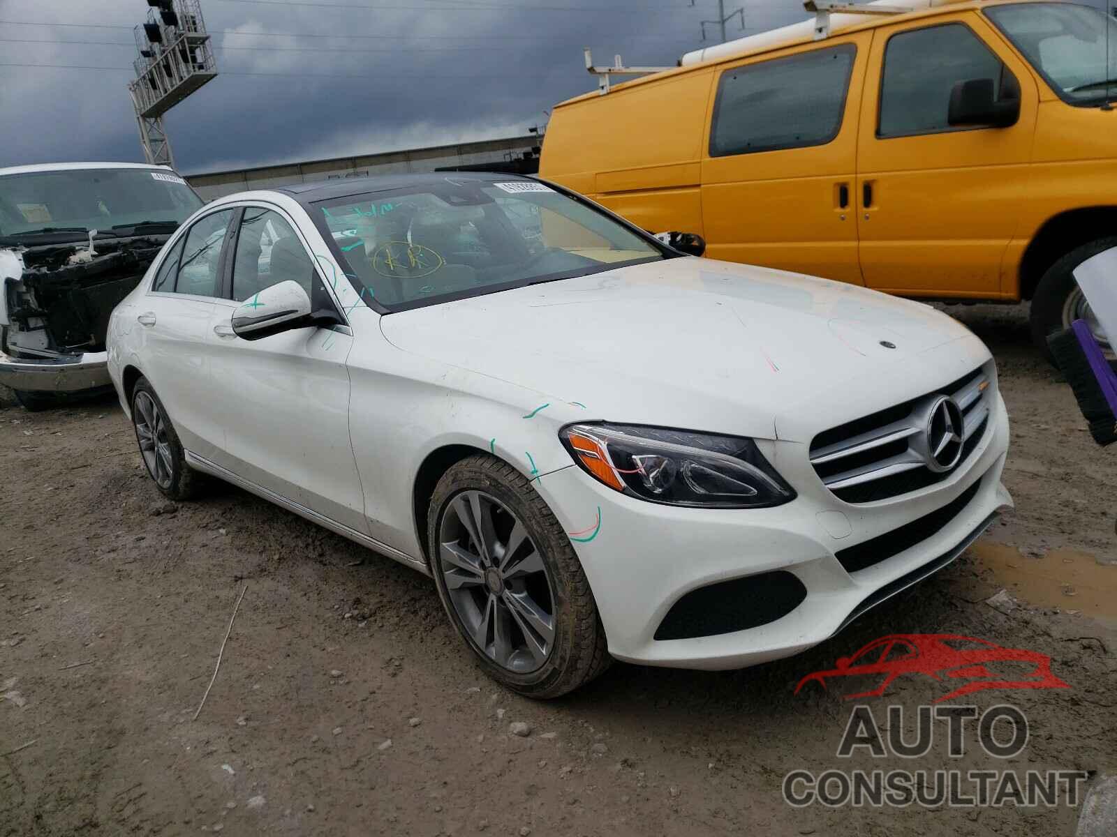 MERCEDES-BENZ C CLASS 2016 - WDDWF4KB6GR140483