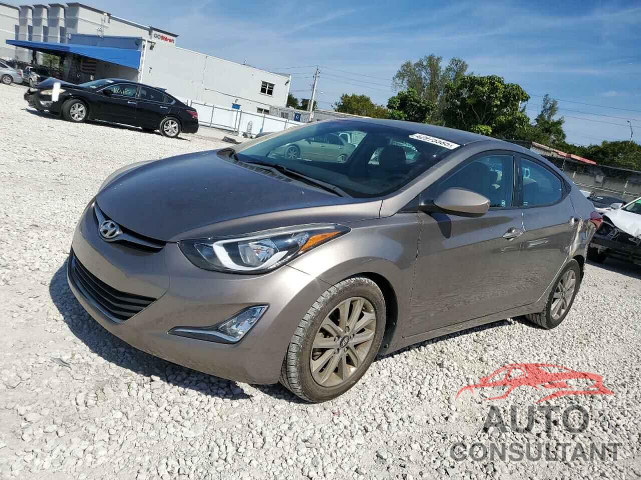 HYUNDAI ELANTRA 2014 - 5NPDH4AE3EH477673