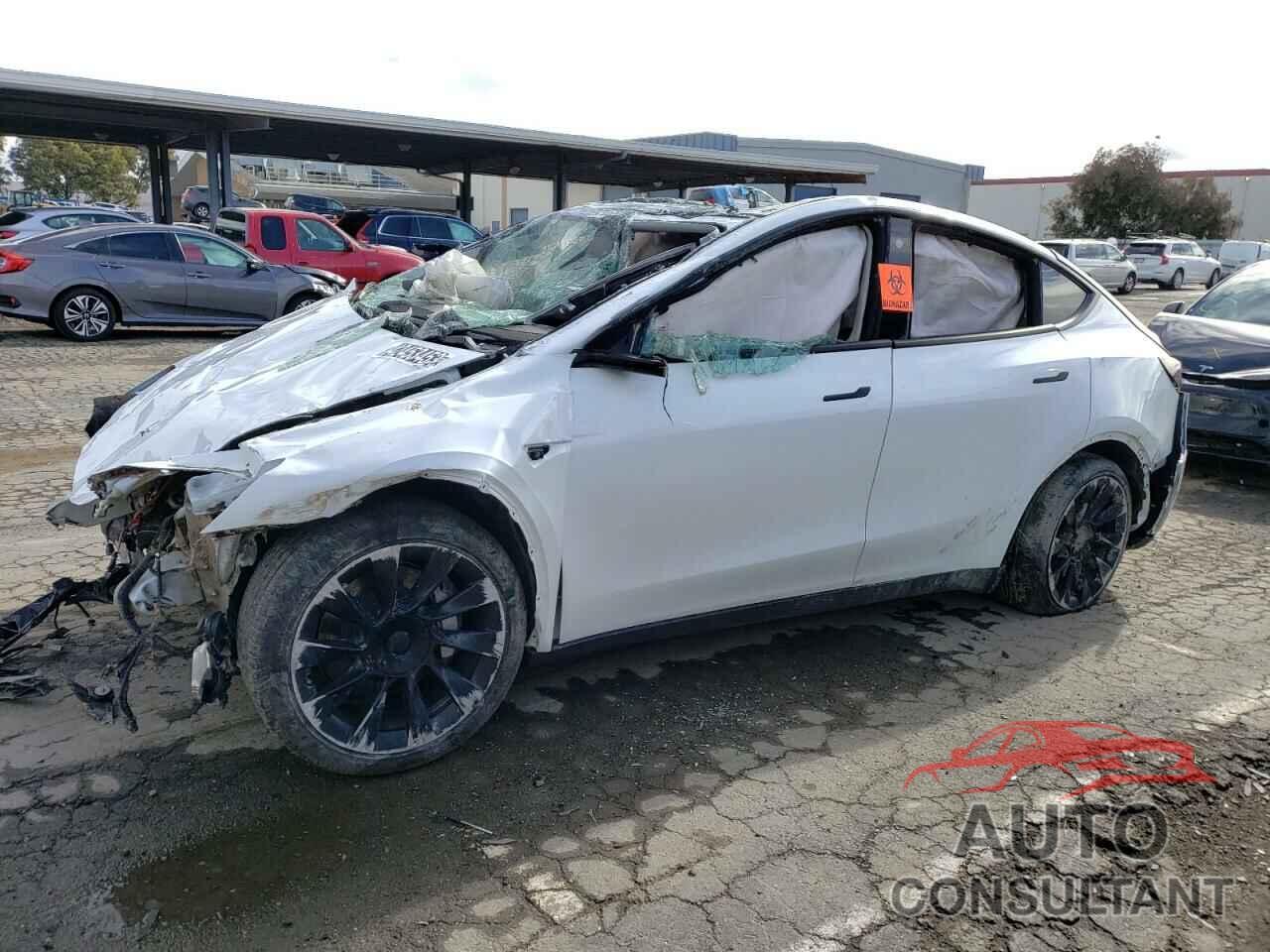 TESLA MODEL Y 2022 - 7SAYGDEE7NF386311