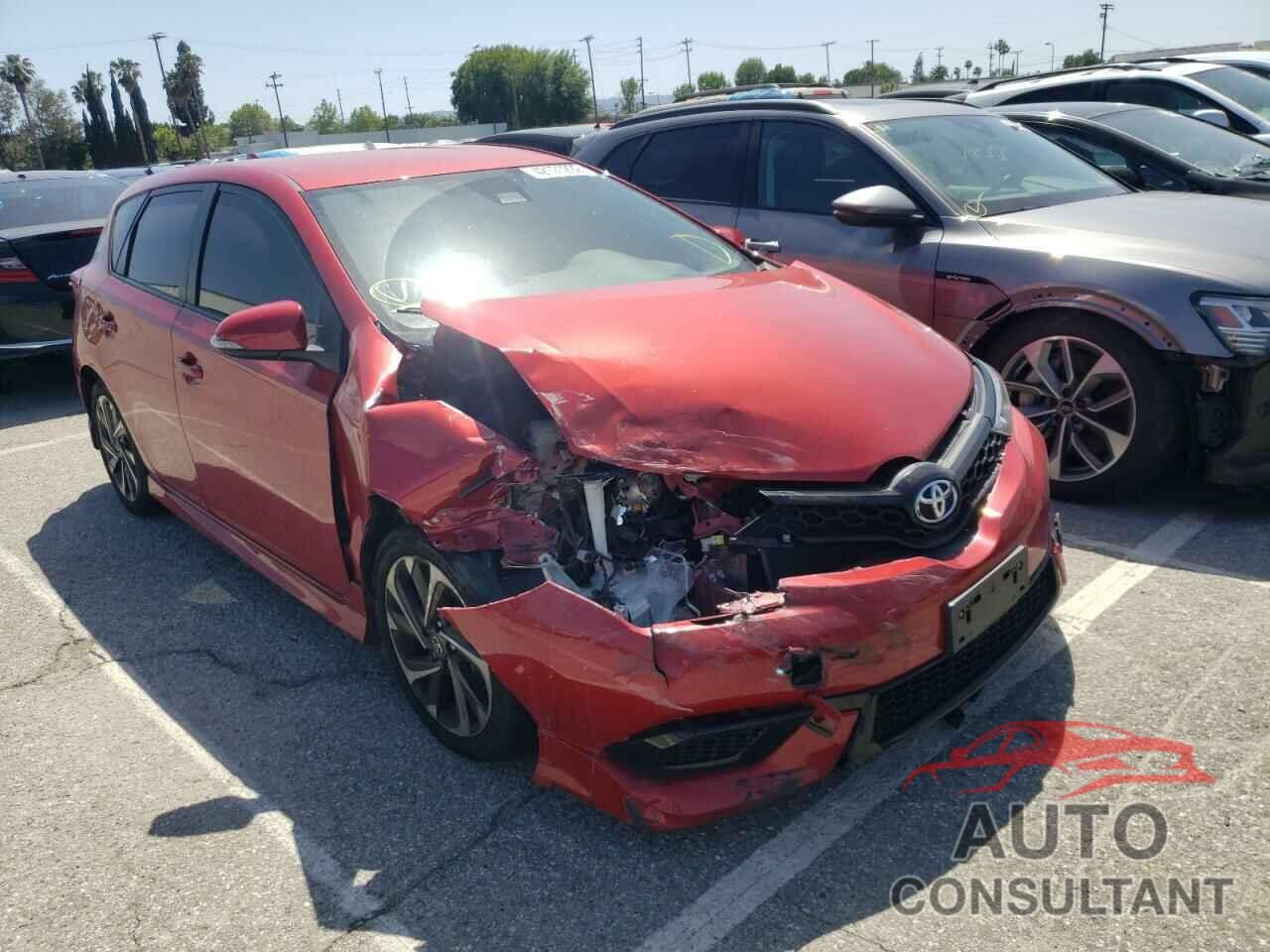 TOYOTA COROLLA 2018 - JTNKARJE3JJ567332